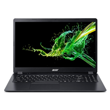 Лаптоп Acer Aspire 3 A315-56-389G, NX.HS5EX.00R.1TBSSD, 15.6", Intel Core i3-1005G1 (2-ядрен), Intel UHD Graphics 620, 4GB DDR4, Черен