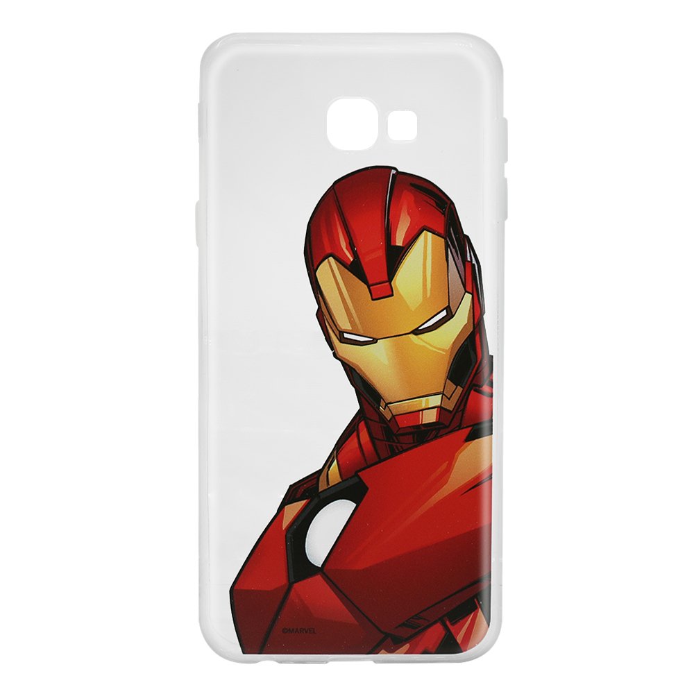 Husa Silicon Marvel pentru Samsung Galaxy J4 Plus, Iron Man 005