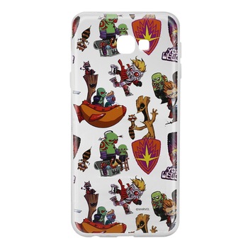 Husa Silicon Marvel pentru Samsung Galaxy J4 Plus, Guardians of the Galaxy 007 Husa Silicon Marvel pentru Samsung Galaxy J4 Plus, Guardians of the Galaxy 007
