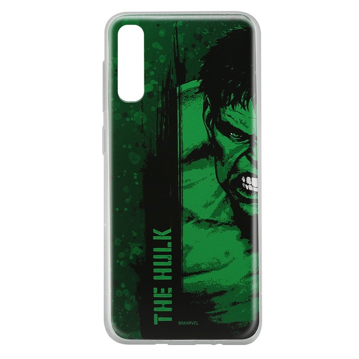 Husa Silicon Marvel pentru Samsung Galaxy A50, Hulk 001
