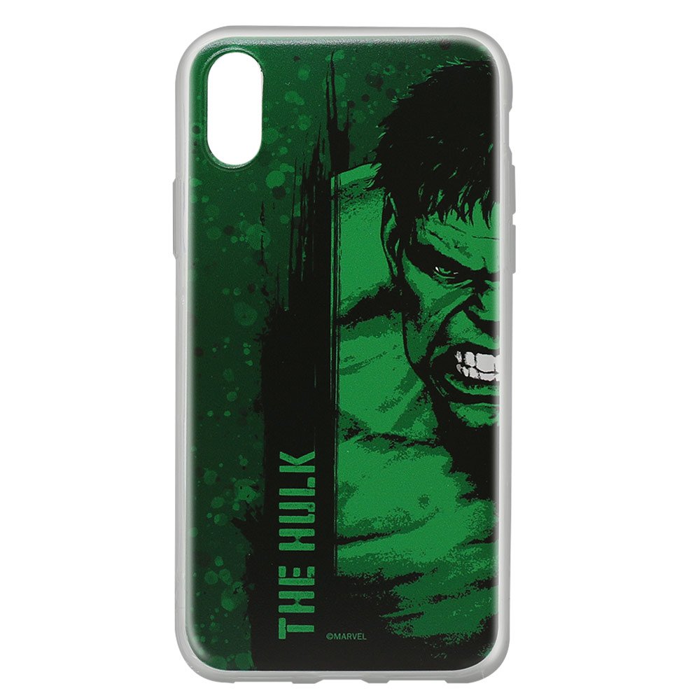 Husa Silicon Marvel pentru iPhone X, Hulk 001
