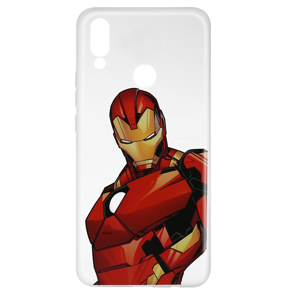 Husa Silicon Marvel pentru Huawei P20 Lite, Iron Man 005