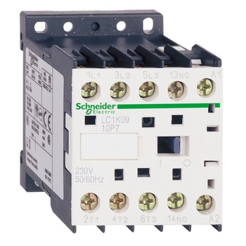 Contactor 12A, 1NO, cu bobina la 24VAC, LC1K1210B7, Schneider Electric Contactor 12A, 1NO, cu bobina la 24VAC, LC1K1210B7, Schneider Electric