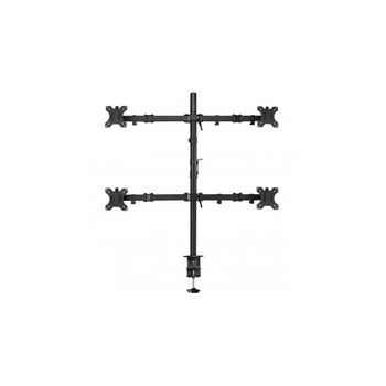 Stand Ewent, pentru 4 monitoare la birou, reglabil, 2 Stand Ewent, pentru 4 monitoare la birou, reglabil, 2