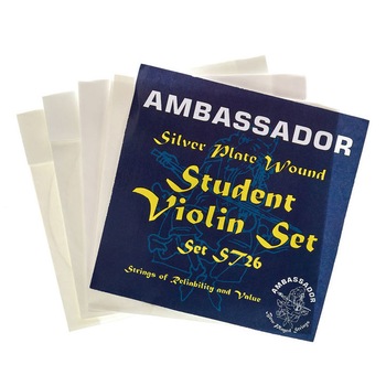 Set Corzi Pentru Vioara, Ambassador, Ideale pentru studiu Set Corzi Pentru Vioara, Ambassador, Ideale pentru studiu