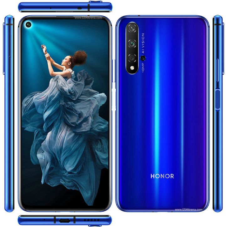 Смартфон Huawei Honor 20, Dual Sim, 128GB, Blue - eMAG.bg