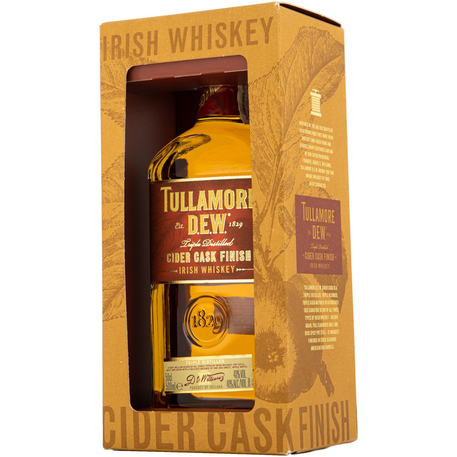 Whisky Tullamore Dew, Cider Cask Finish, 40, 0.5l eMAG.ro