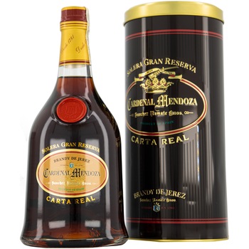 Brandy Cardenal Mendoza Carta Real, 40%, 0.7l Brandy Cardenal Mendoza Carta Real, 40%, 0.7l