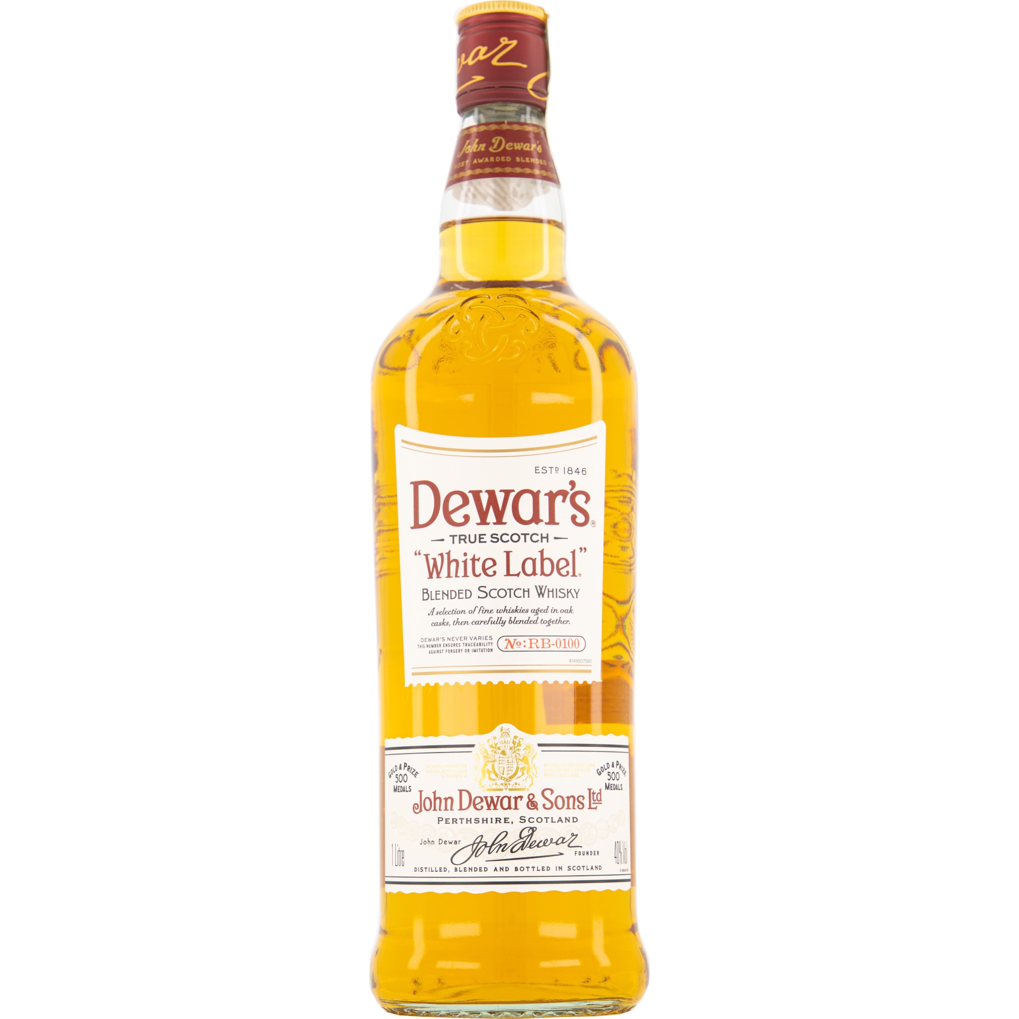 Whisky Dewar's, White Label, 40%, 1l