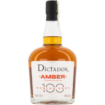 Rom Dictator 100 AMBER, 40%, 0.7l Rom Dictator 100 AMBER, 40%, 0.7l