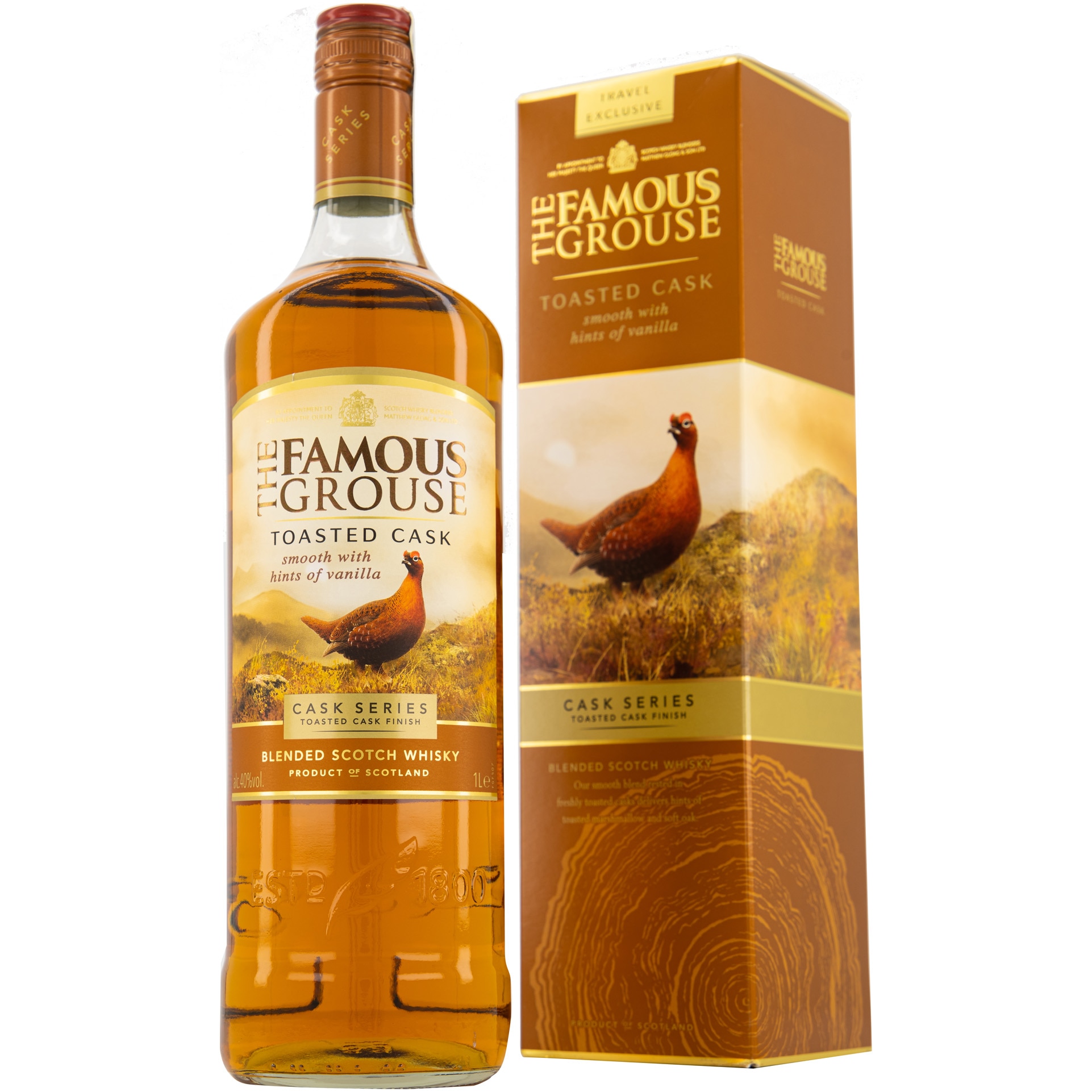 Whisky Famous Grouse Toasted Cask, 40%, 1l - eMAG.ro