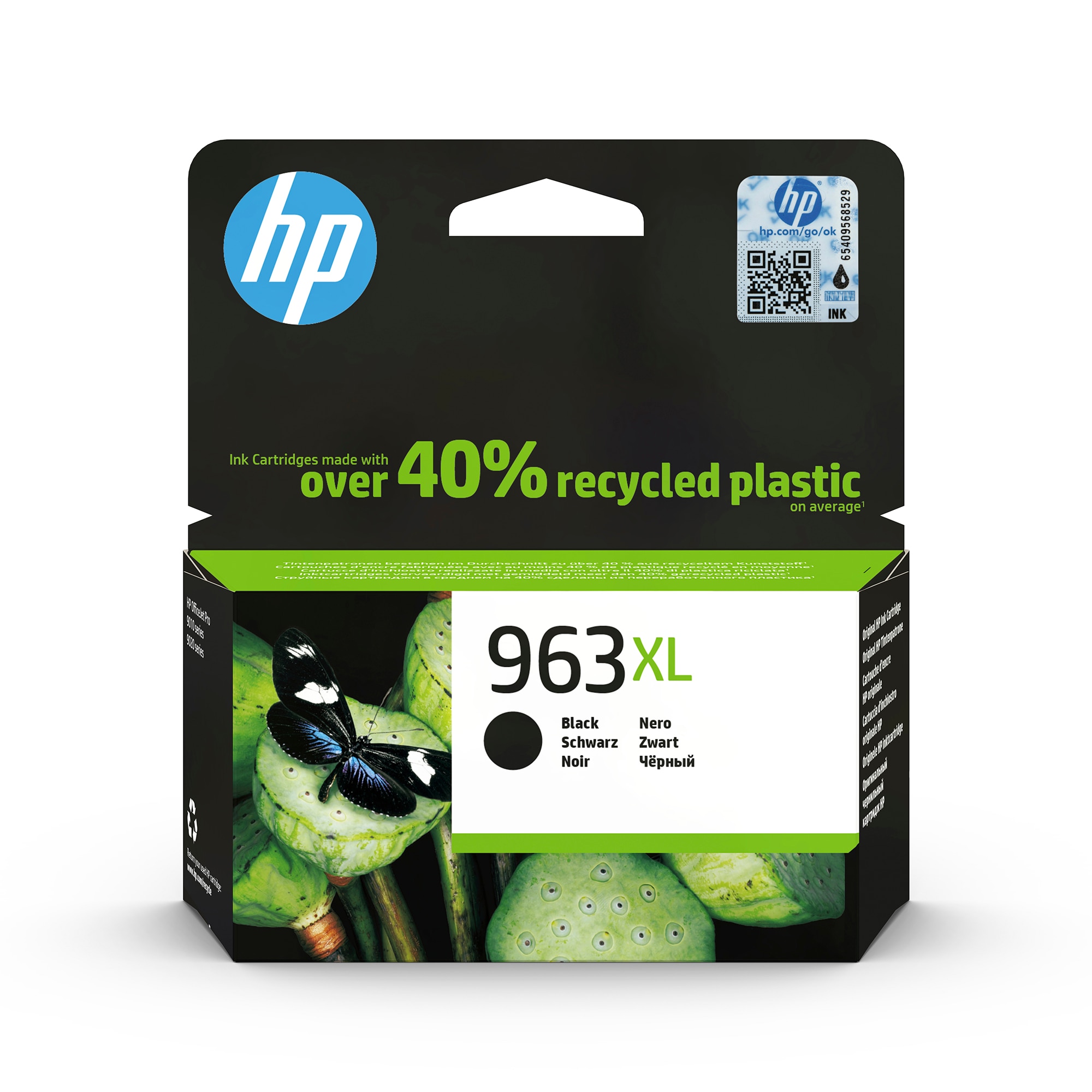 Cartus de cerneala, HP, 3JA30AE, No963XL Officejet Pro, 2000 de pagini, Negru