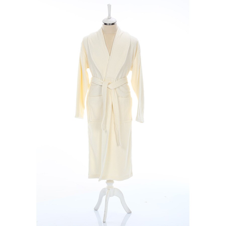 Halat Baie Unisex Devon , marime L , culoare crem