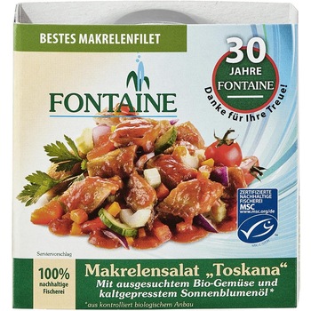 Salata de macrou Toscana 200 g Fontaine Salata de macrou Toscana 200 g Fontaine