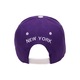 Sapca baseball, New York, violet, poliester, ABC06V