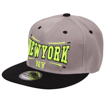Sapca baseball, New York, gri, poliester, ABC07G Sapca baseball, New York, gri, poliester, ABC07G