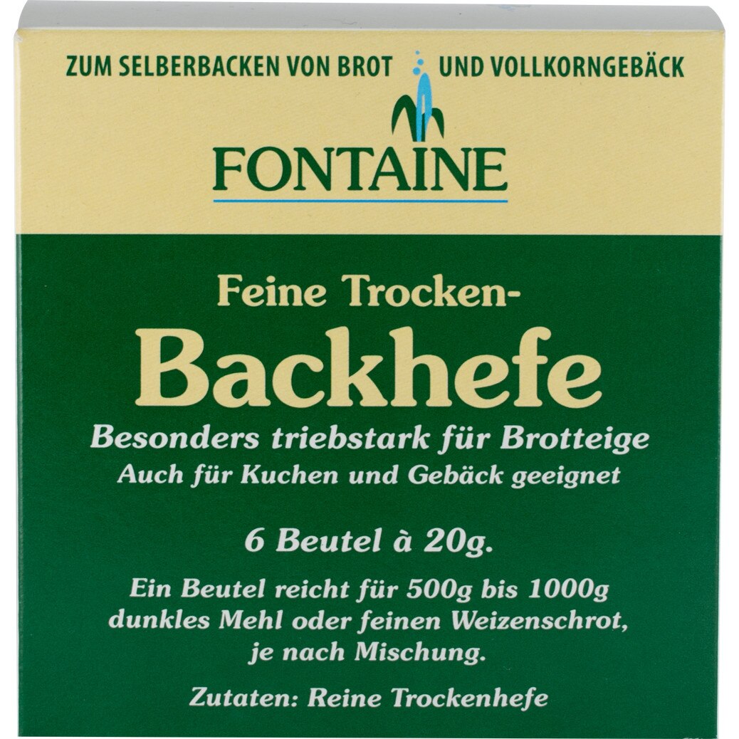 Drojdie uscata pura fina, Fontaine 6x2x10g