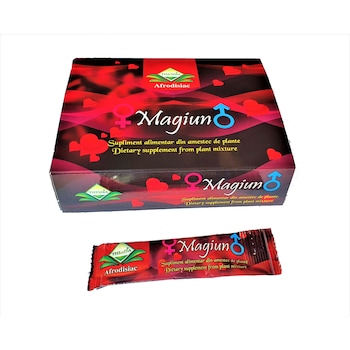 Magiun Afrodisiac Themra 12 plicuri Natural, pentru El/Ea, Supliment Potenta, Crestere Libidou Magiun Afrodisiac Themra 12 plicuri Natural, pentru El/Ea, Supliment Potenta, Crestere Libidou
