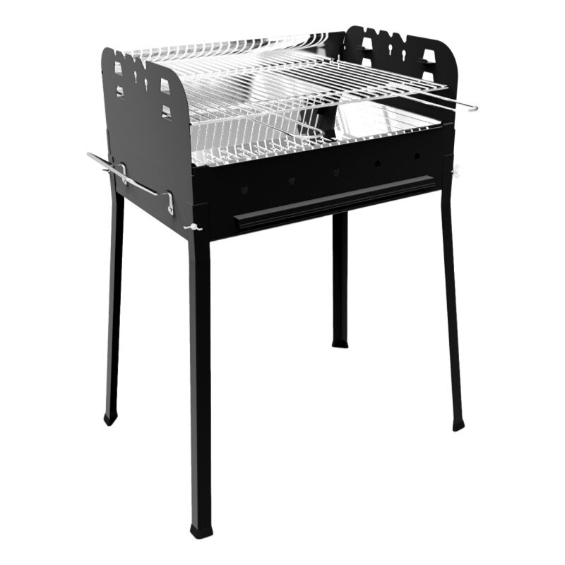 Gratar Sirio, Ferraboli, Negru/Rosu, 70x48x84 cm