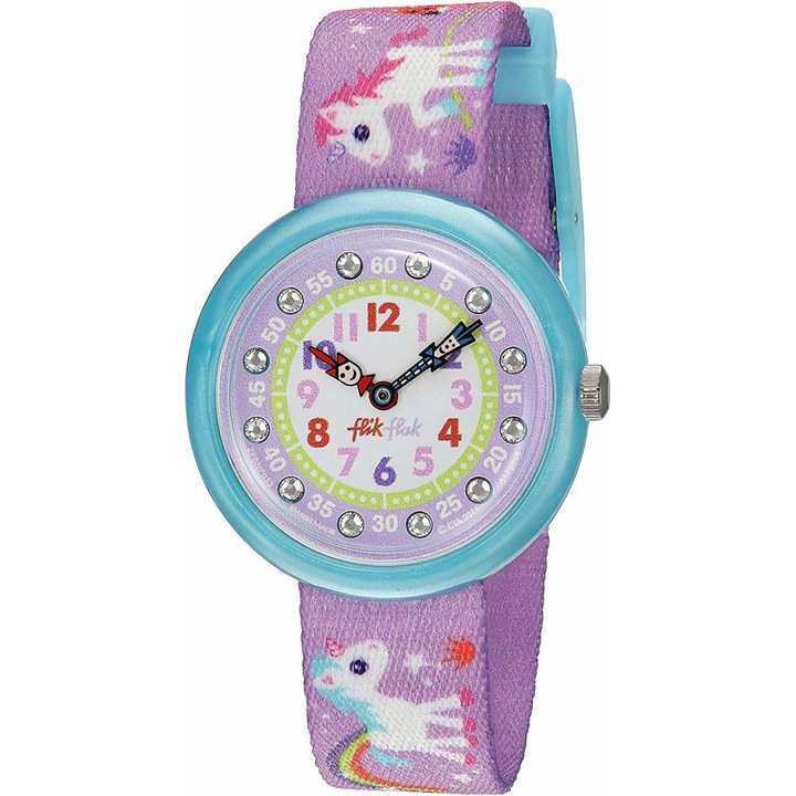 Ceas copii Flik Flak Magical Unicorns ZFBNP033