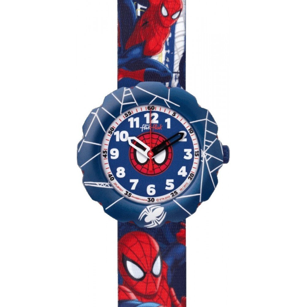 Ceas copii Flik Flak Spiderman ZFLSP012