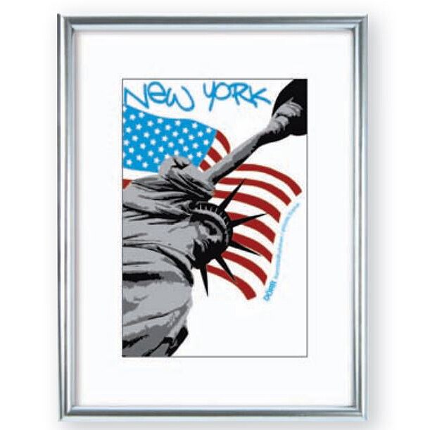 Rama foto Dorr New York, 20x30, gri otel