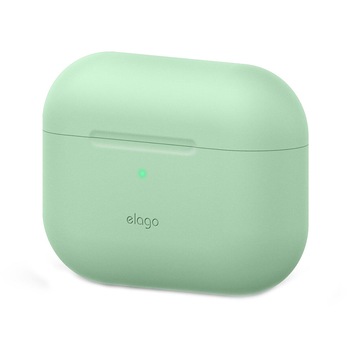 Carcasa de silicon pentru Apple Airpods Pro, Elago, verde Carcasa de silicon pentru Apple Airpods Pro, Elago, verde