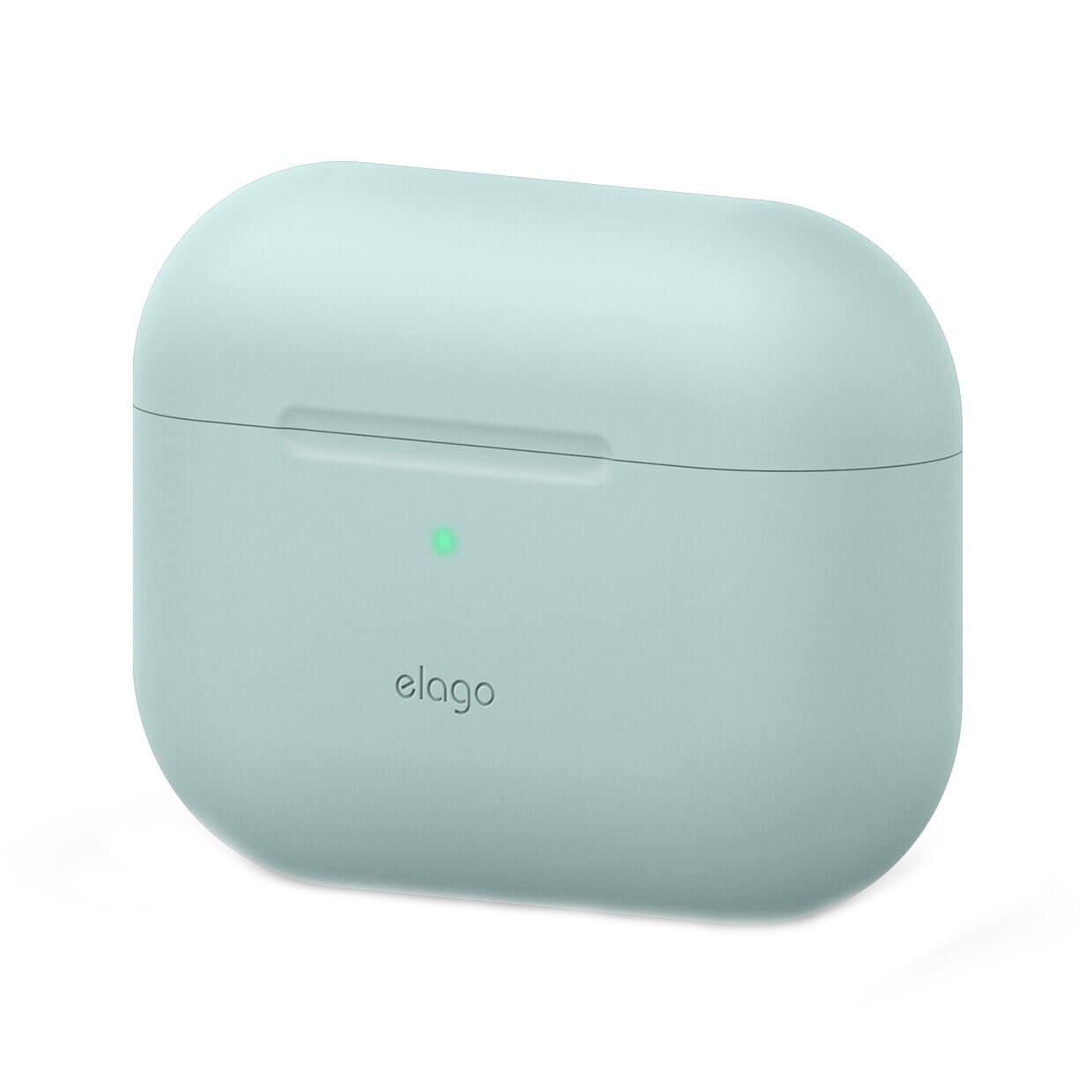 Carcasa de silicon pentru Apple Airpods Pro, Elago, albastru deschis