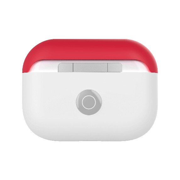 Carcasa de silicon pentru Apple Airpods Pro, Switcheasy, alb