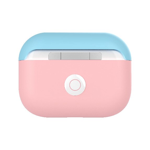 Carcasa de silicon pentru Apple Airpods Pro, Switcheasy, roz