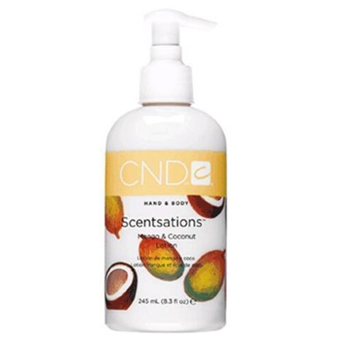 Lotiune CND Scentsation Mango & Coconut pentru hidratare, 245 ml