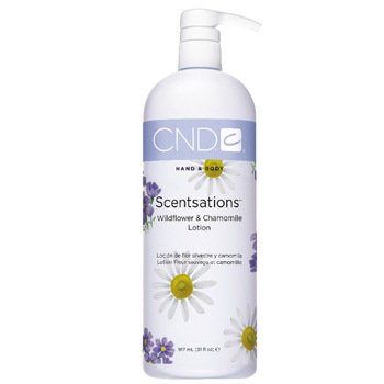 Lotiune CND Scentsation Wildflower & Chamomile pentru hidratare, 917 ml Lotiune CND Scentsation Wildflower & Chamomile pentru hidratare, 917 ml