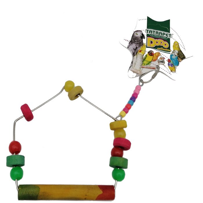Jucarie pentru pasari exotice, Tratapet, Dodo Collection, 15.5 cm