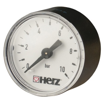 Manometru pentru reductoare de presiune Herz 1/4 Manometru pentru reductoare de presiune Herz 1/4