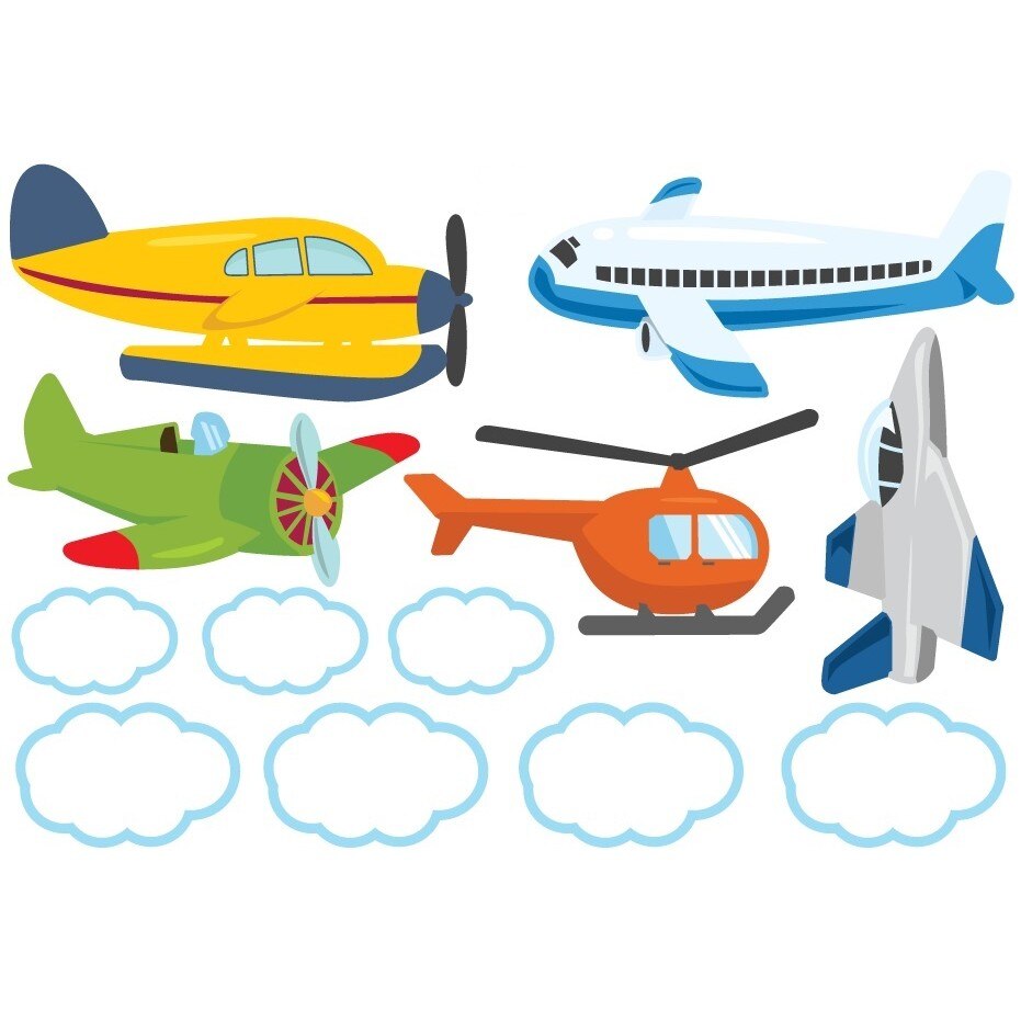 Pe cer - Sticker Decorativ