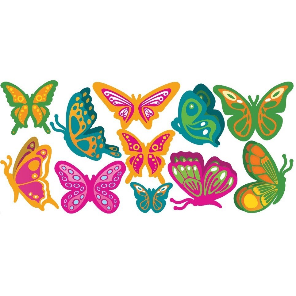 Fluturi vrajite - Sticker Decorativ