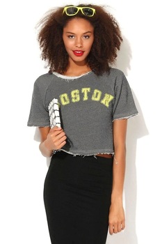 Bluza scurta sport cu imprimeu BSL Bluza scurta sport cu imprimeu BSL