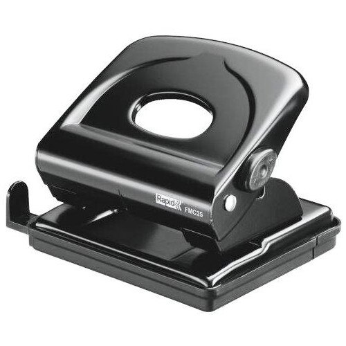 Perforator metalic 25 coli, RAPID FMC25 - negru