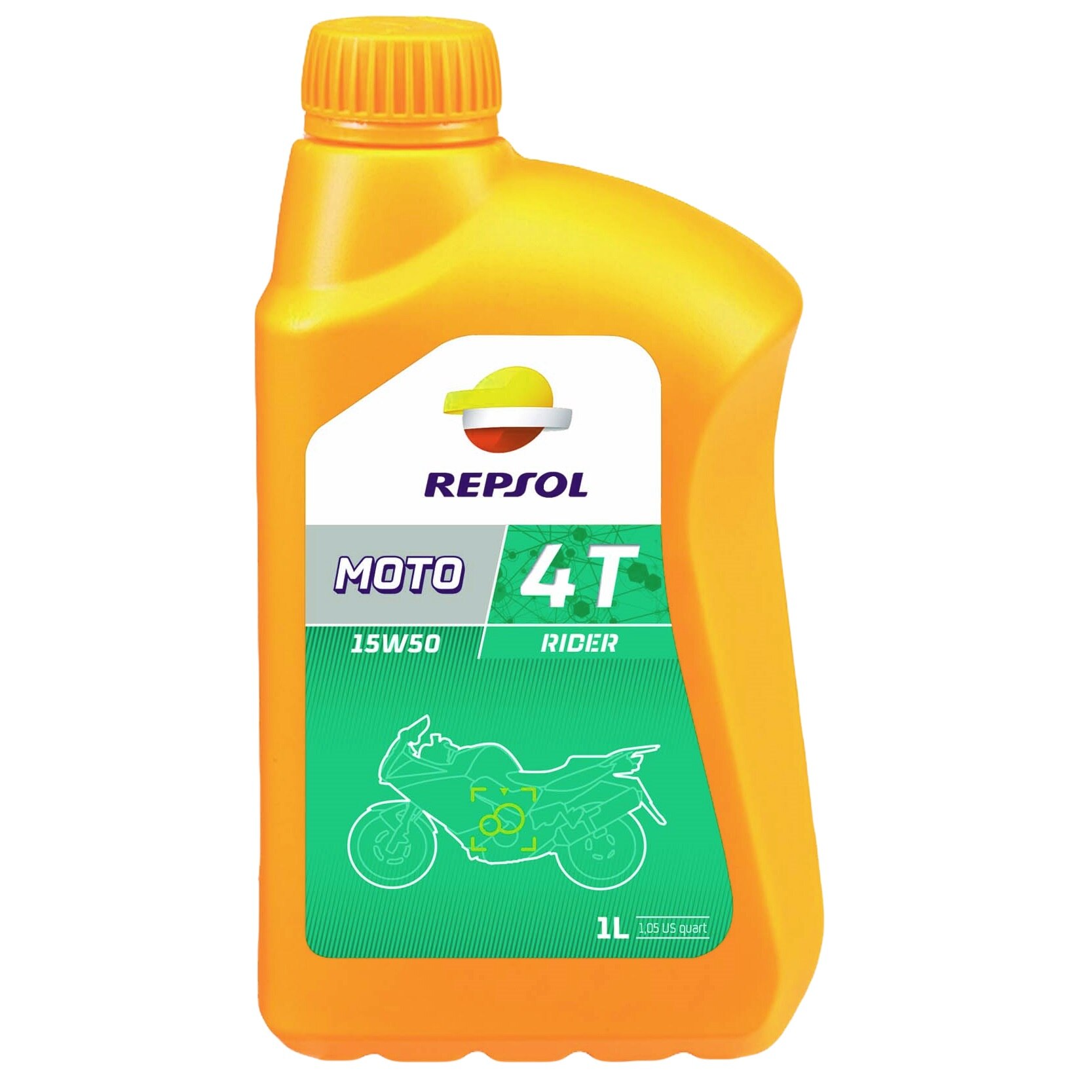 Ulei motor Repsol Moto Rider 4T 15W50, 1L