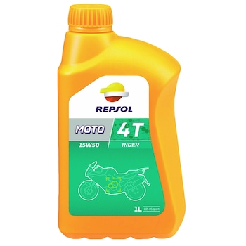 Ulei motor Repsol Moto Rider 4T 15W50, 1L Ulei motor Repsol Moto Rider 4T 15W50, 1L