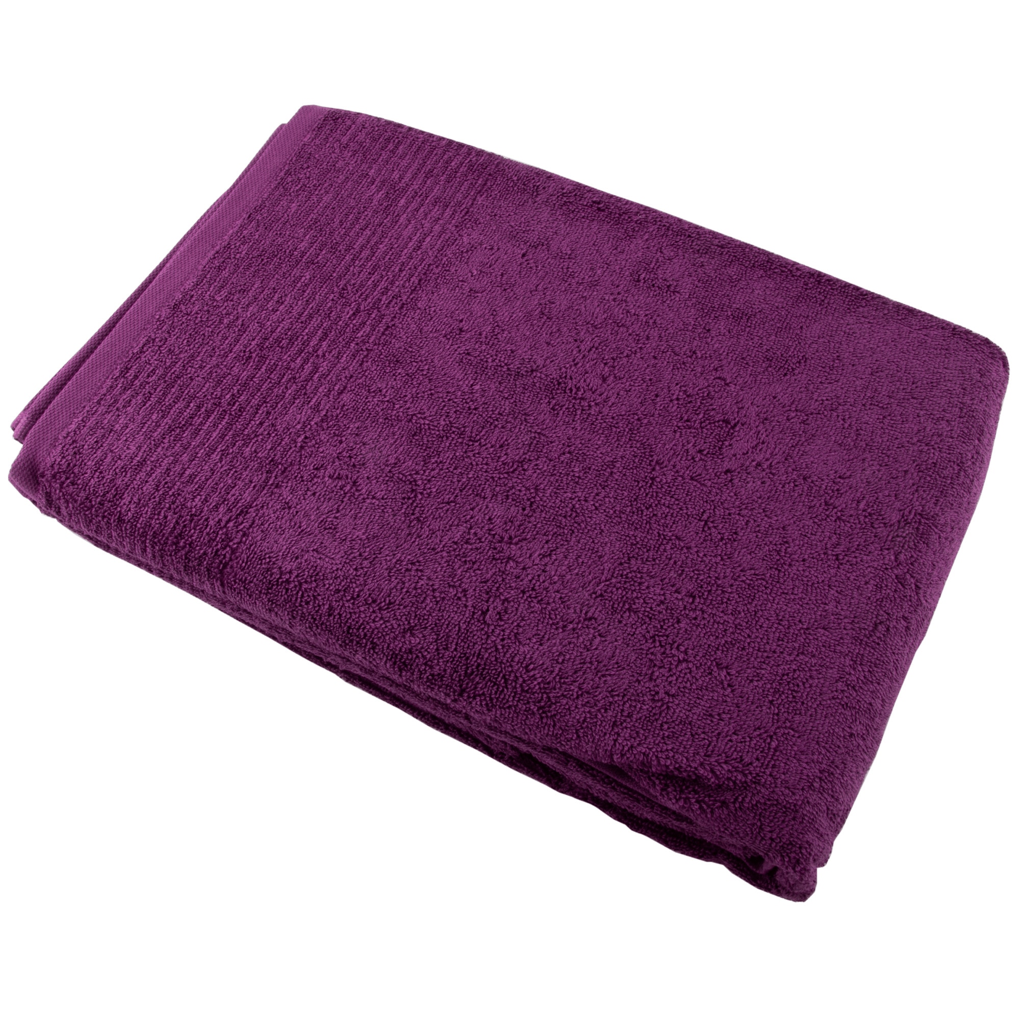 Prosop de baie love home, 100% bumbac, 70 x 135 cm, Mov