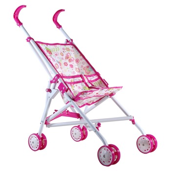 Carucior de jucarie pentru papusi Baby Stroller 918, Material Plastic, Varsta +3 Ani Carucior de jucarie pentru papusi Baby Stroller 918, Material Plastic, Varsta +3 Ani