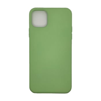 Husa silicon Apple iPhone 11 Pro Max Premium Matte, Antisoc, TPU Verde