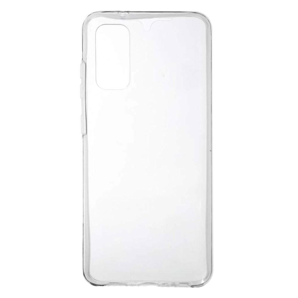 Husa silicon Samsung Galaxy S20 Plus Fata Spate, 360 grade,Protectie Completa Dual ,Antisoc, TPU si PC Transparent