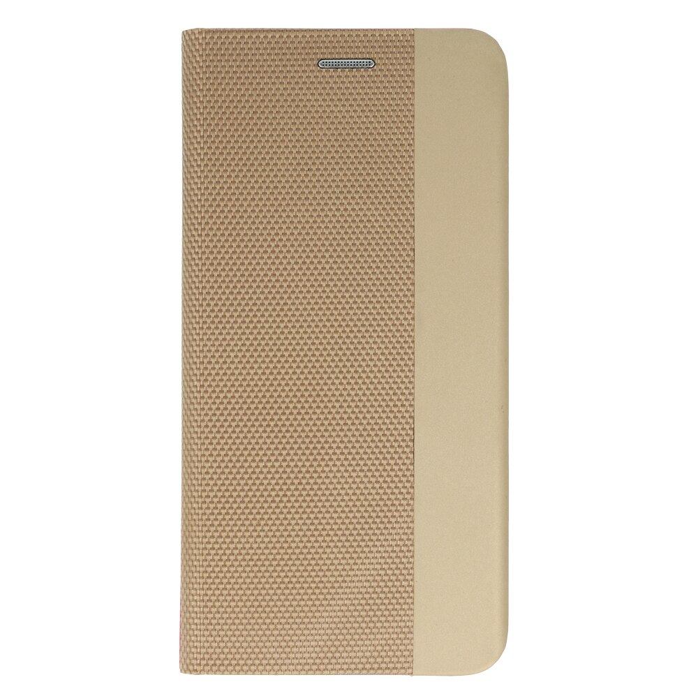 Husa Huawei P40 Lite Flip Case SENSITIVE Gold
