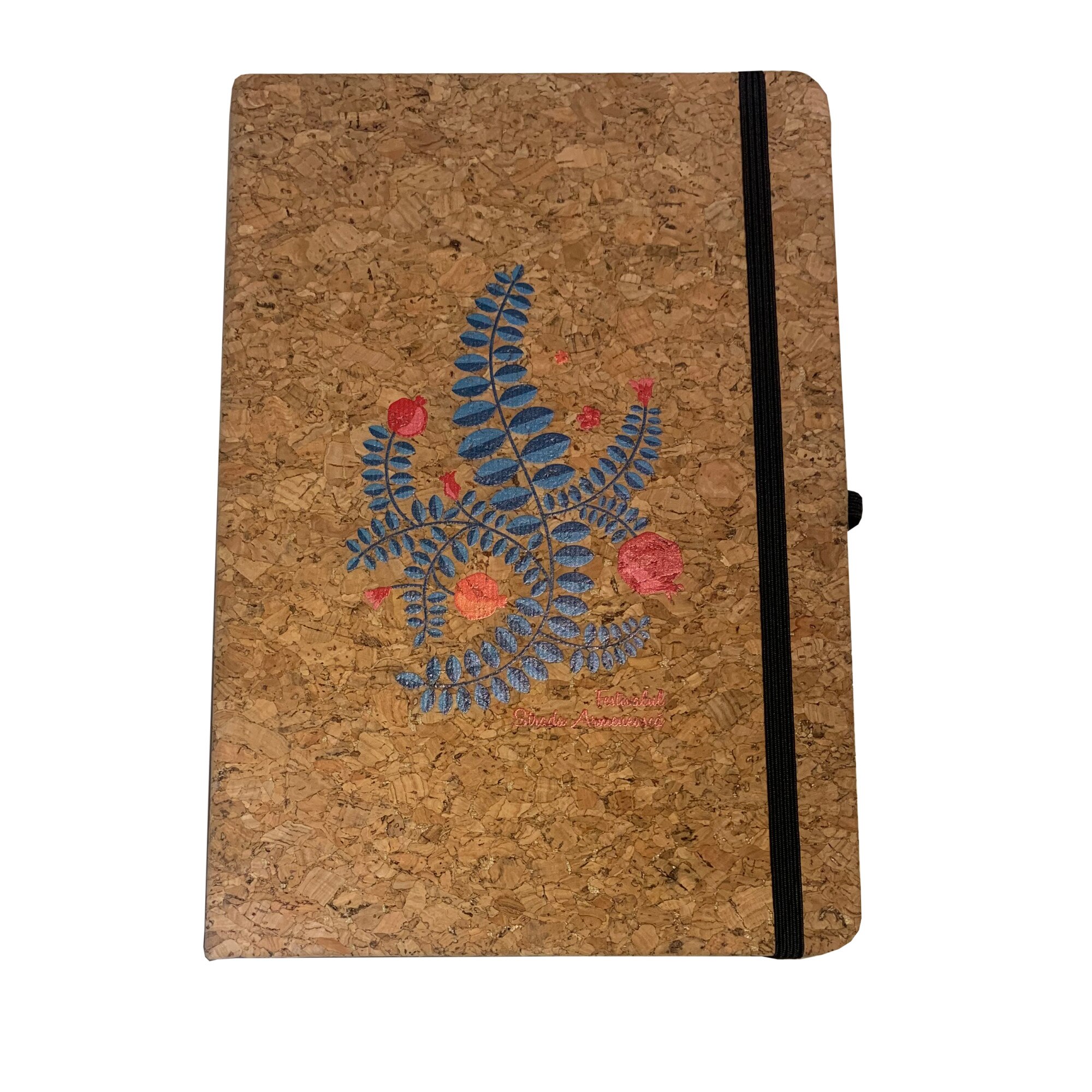 Agenda de pluta, A5, 14x21cm, Festivalul Strada Armeneasca, Bej/Negru