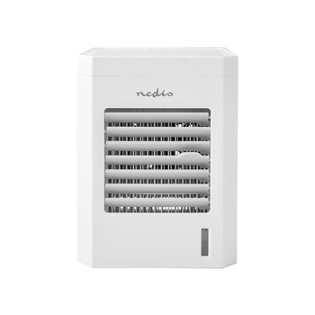 Racitor de aer portabil Nedis, alimentare USB, 3 trepte de putere, capacitate 56 m³/h, putere 5.2 W, 51 dB, 0.3 litri Racitor de aer portabil Nedis, alimentare USB, 3 trepte de putere, capacitate 56 m³/h, putere 5.2 W, 51 dB, 0.3 litri