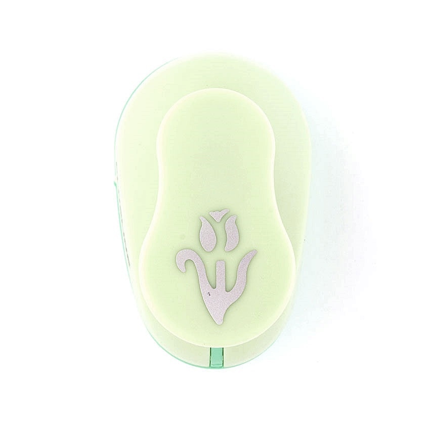 Perforator cu model pentru hartie si hartie gumata 2.5 cm - floare