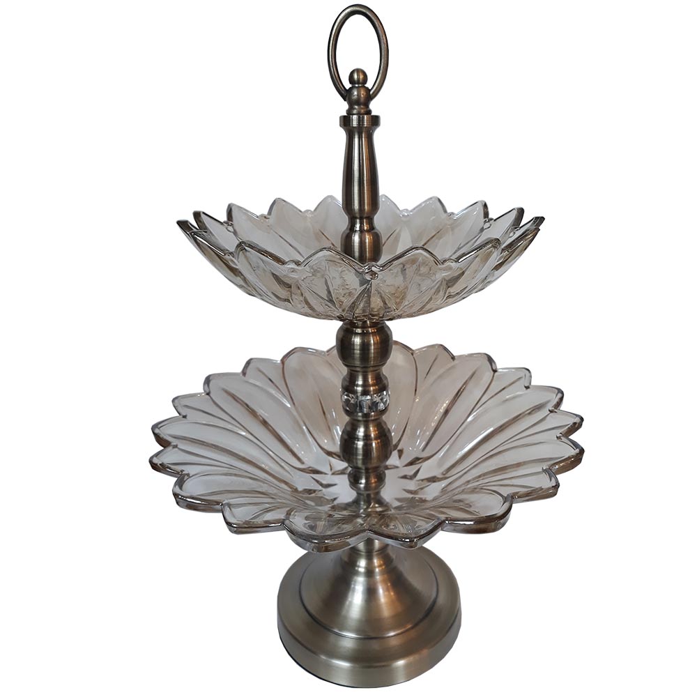 Fructiera 2 etaje Flower Glam, Charisma, 32x52