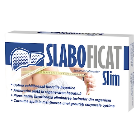 Slaboficat Slim 30 capsule - Pret 24,79 Lei